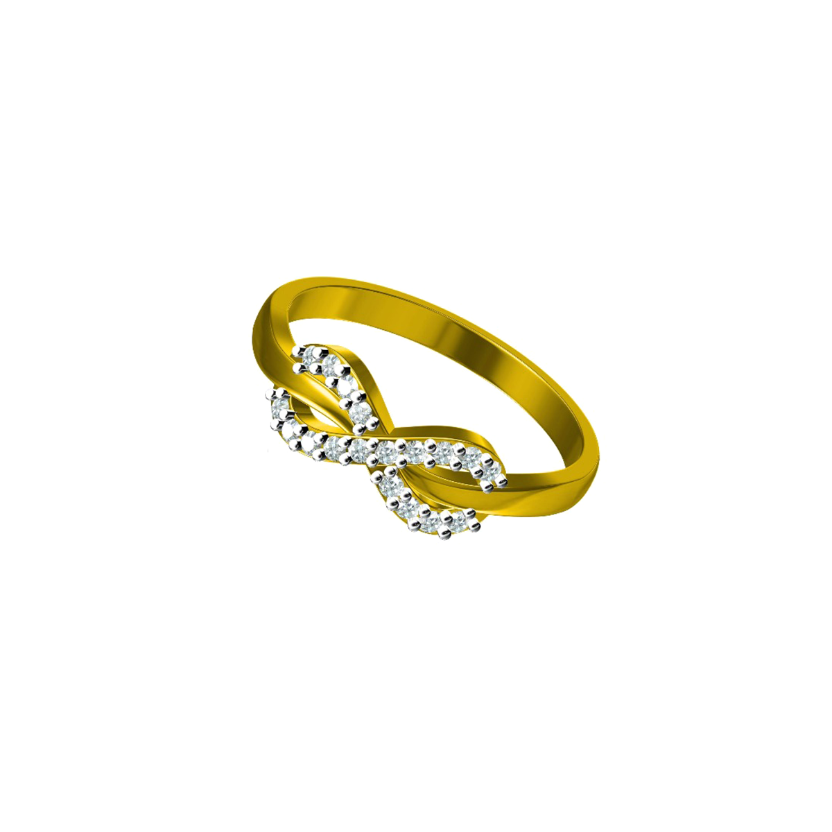 Gold Infinity Ring
