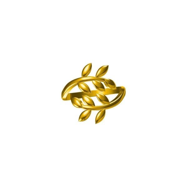 Olive Wave Ring