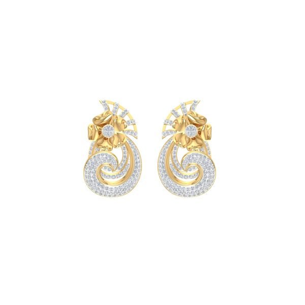 Garland Diamond Earrings