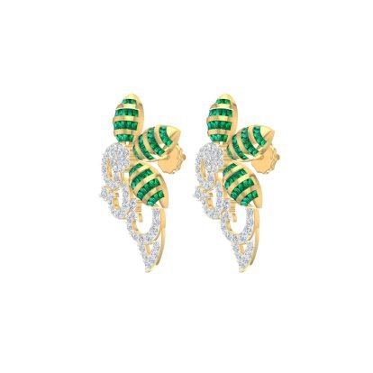 Sage Diamond Earrings