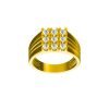Diamond Stack Gold Ring