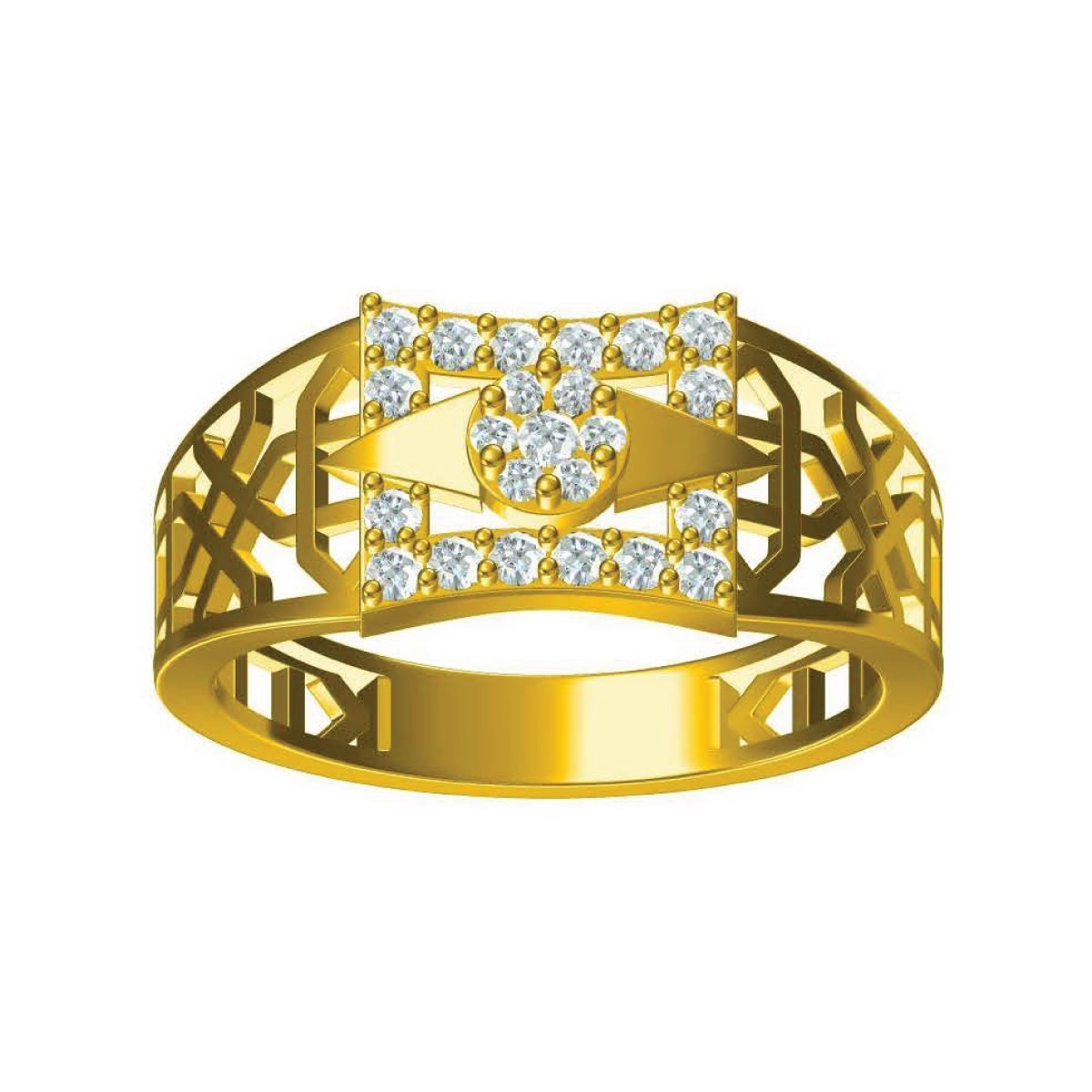 Pius Gold Ring